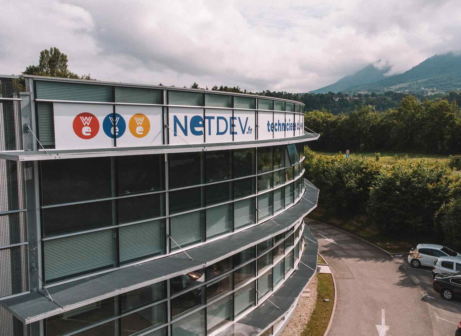 Agence Netdev au Parc des Glaisins à Annecy-le-Vieux