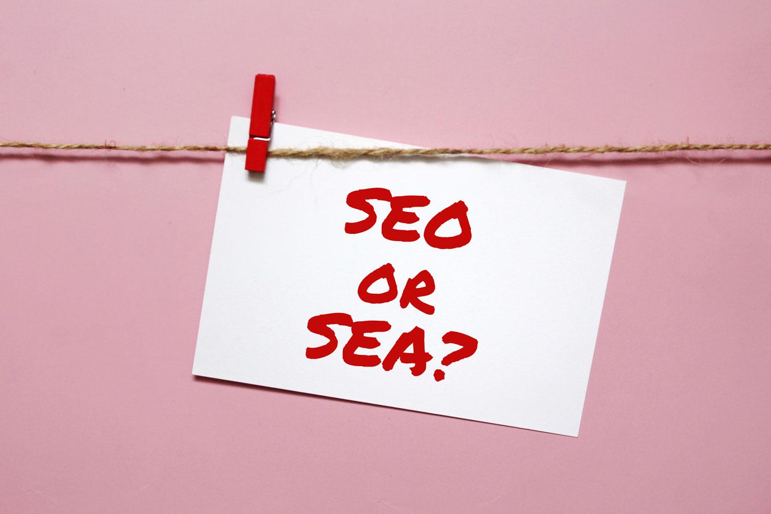 Différence entre SEO et SEA